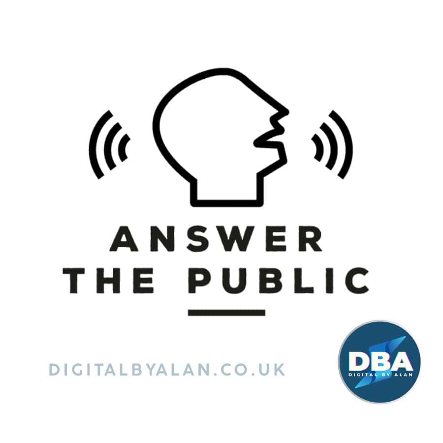 AnswerThePublic keyword tool for small business SEO