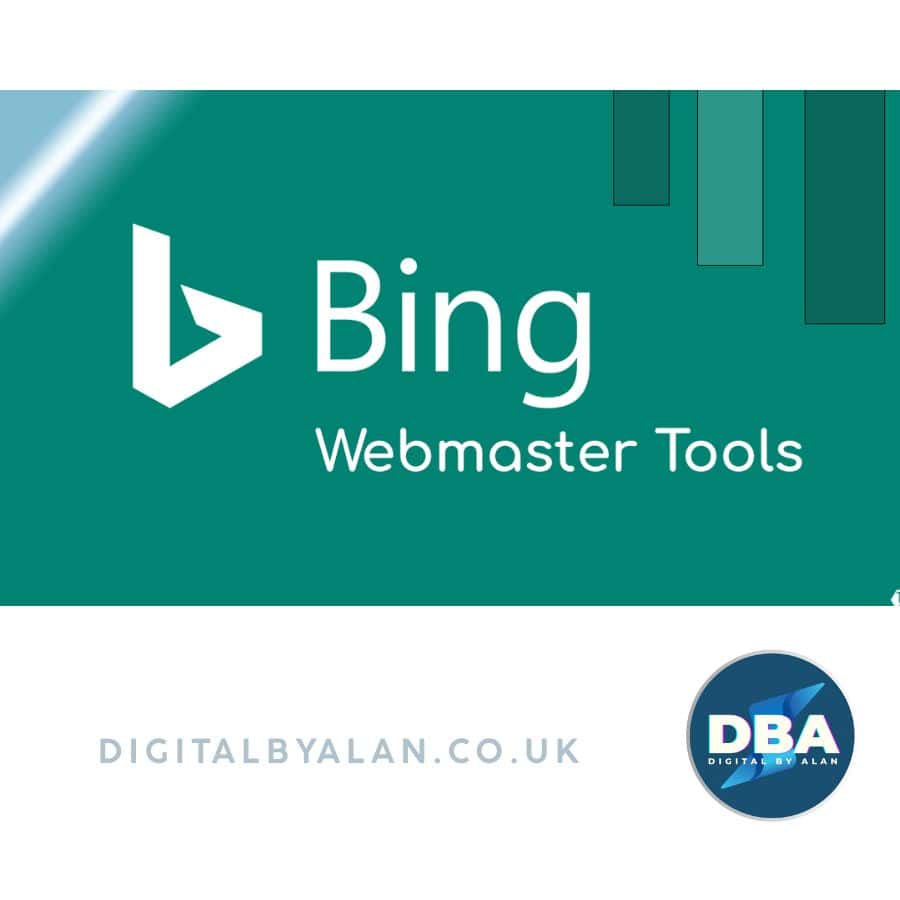 Bing Webmaster Tools dashboard for website SEO