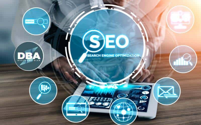 dba-offpage-overview diagram showing backlinks, brand mentions, and local listings